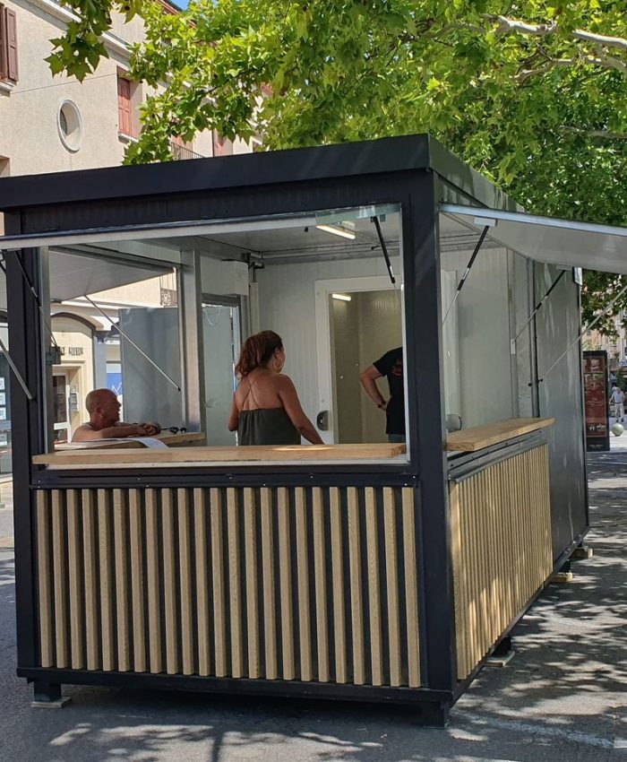 Module CubBAR pour les festivités à Thuir