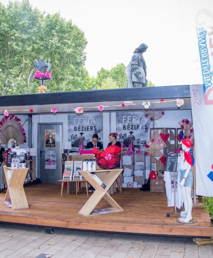 Féria de Béziers avec l&rsquo;office de Tourisme