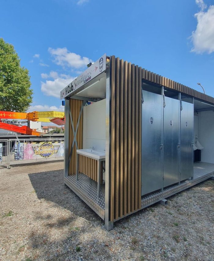 Le module CubSanitaires aux festivités de Saverdun